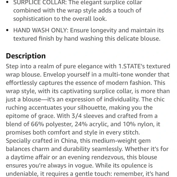 1.State Marled Gray Knit Wrap Style Dress Long Sleeve Back Zipper Size S - Picture 11 of 15